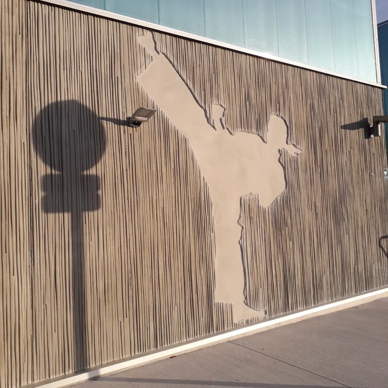 Mur de soutènement matricé