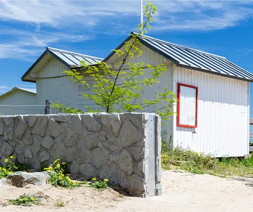Mur matricé à Noirmoutiers